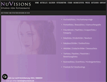 Tablet Screenshot of nuvisions.de